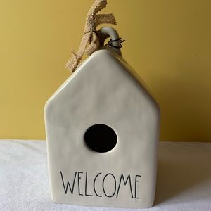 Rae Dunn Welcome Birdhouse